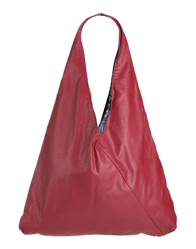 SHIRTAPORTER Schultertasche Damen Bordeaux von SHIRTAPORTER