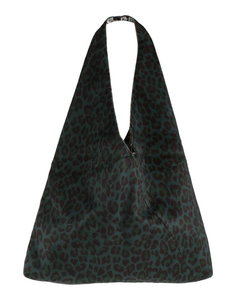 SHIRTAPORTER Schultertasche Damen Dunkelgrün von SHIRTAPORTER