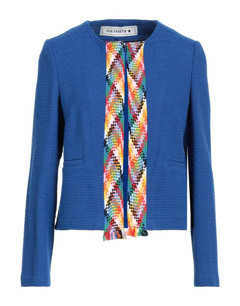 SHIRTAPORTER Blazer Damen Blau von SHIRTAPORTER