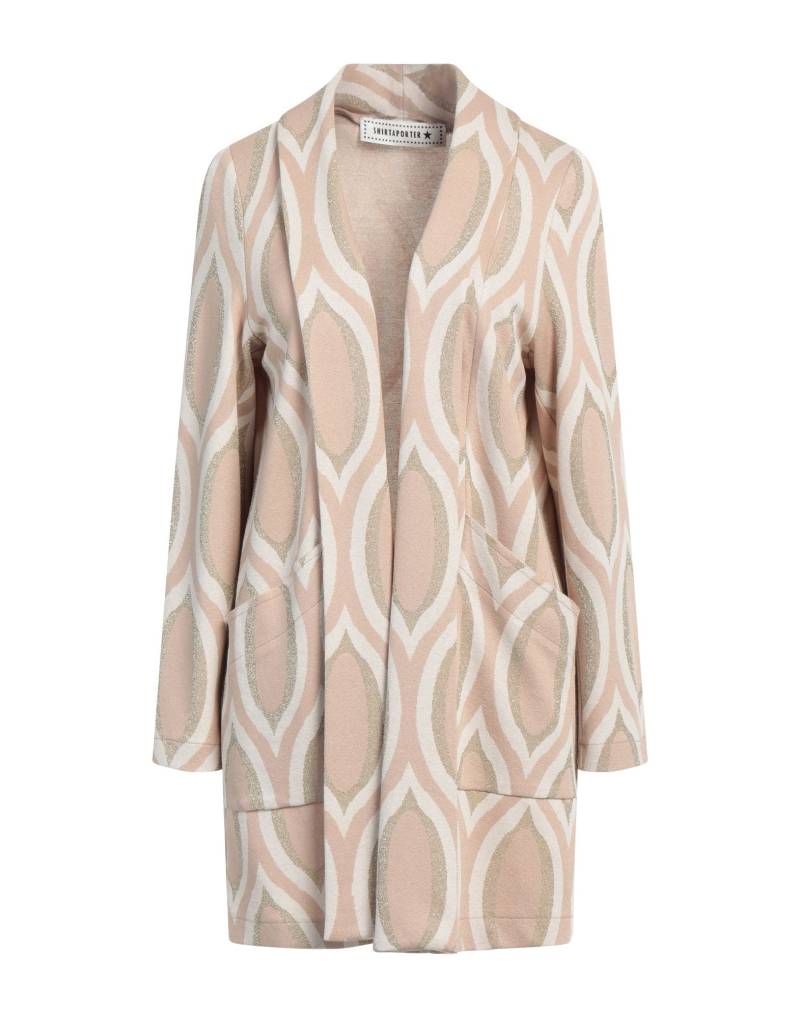 SHIRTAPORTER Strickjacke Damen Sand von SHIRTAPORTER