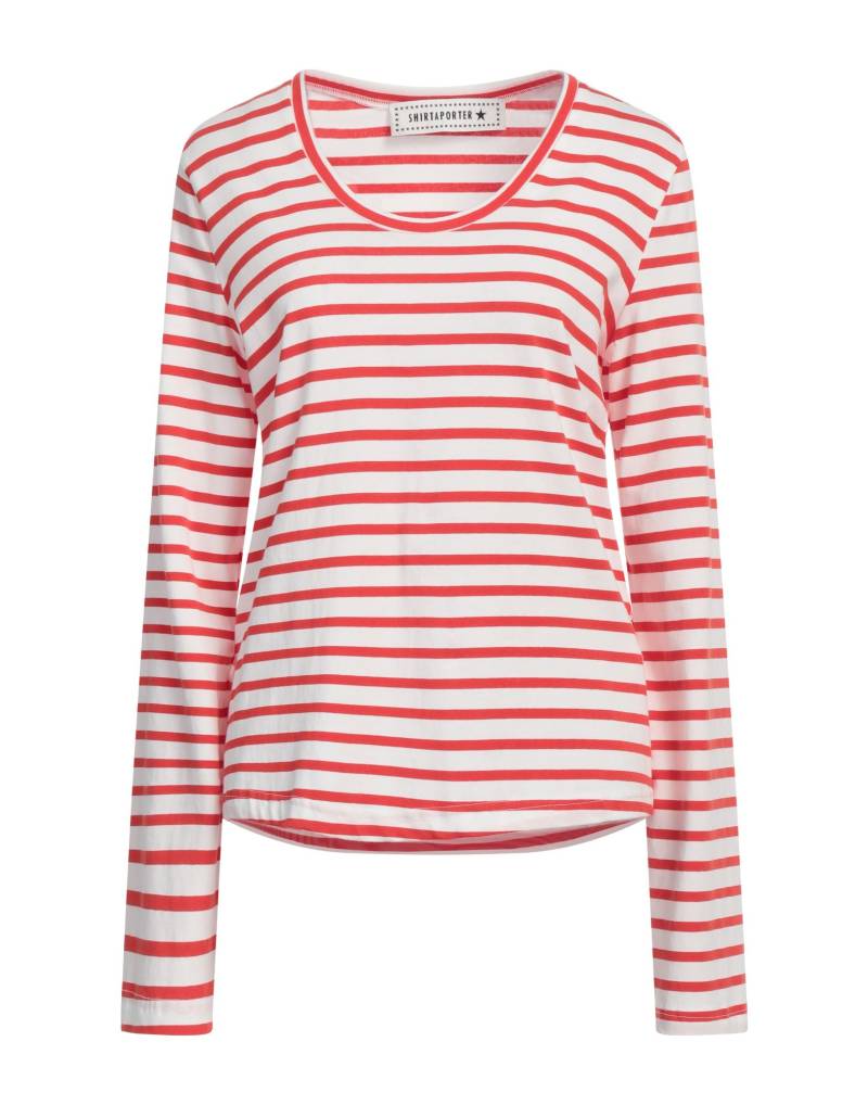 SHIRTAPORTER T-shirts Damen Rot von SHIRTAPORTER