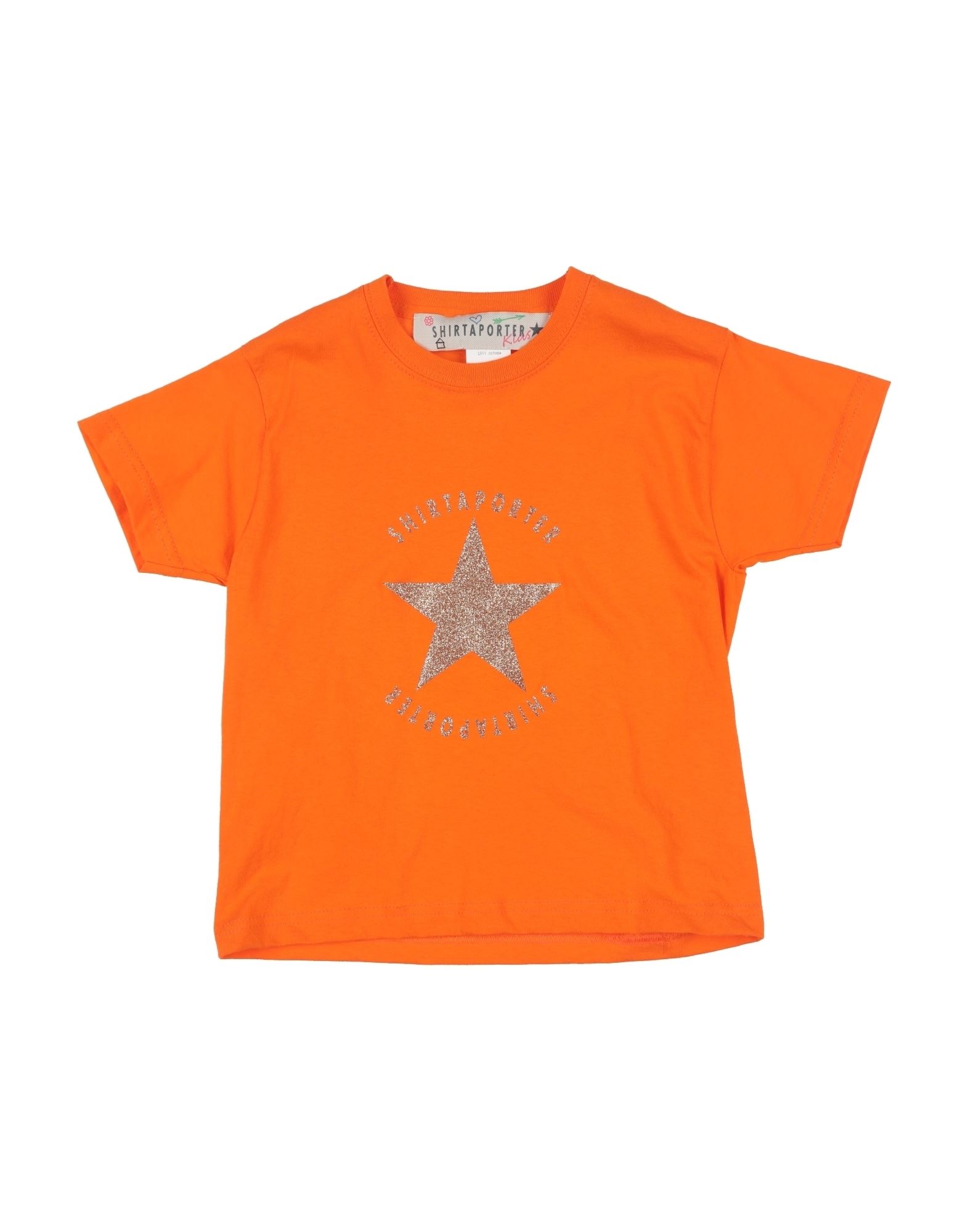 SHIRTAPORTER T-shirts Kinder Orange von SHIRTAPORTER