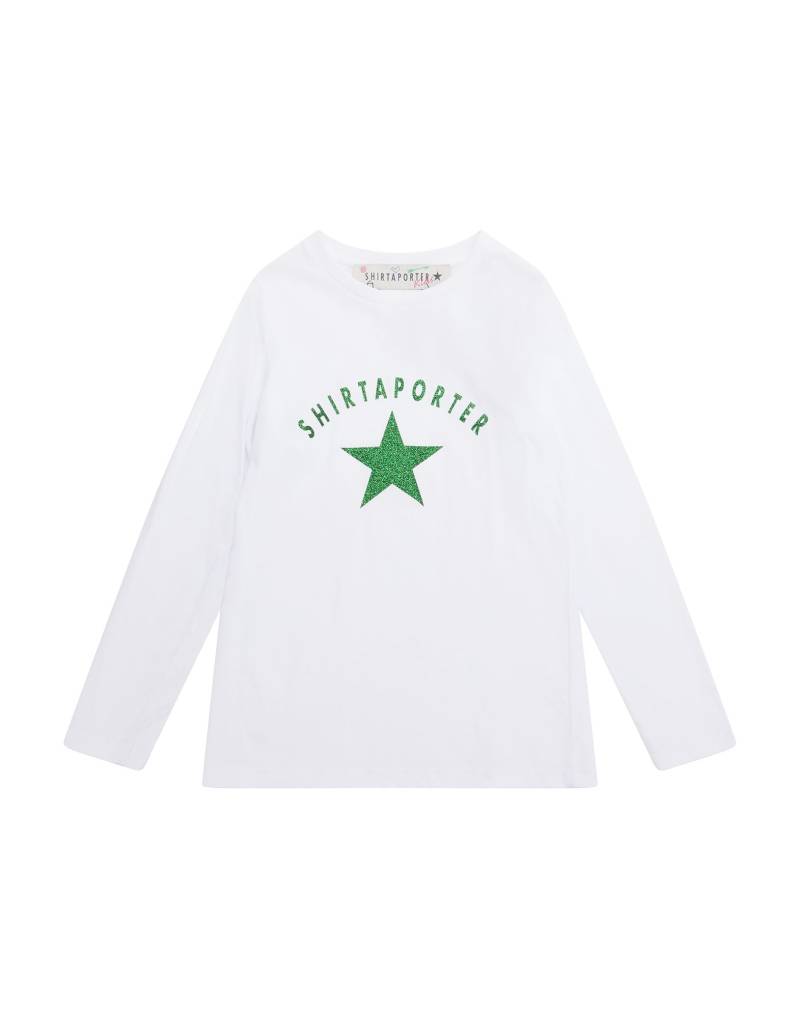 SHIRTAPORTER T-shirts Kinder Weiß von SHIRTAPORTER