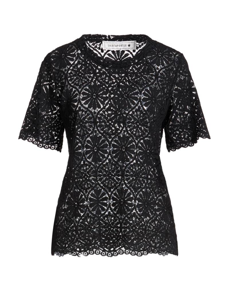 SHIRTAPORTER Top Damen Schwarz von SHIRTAPORTER