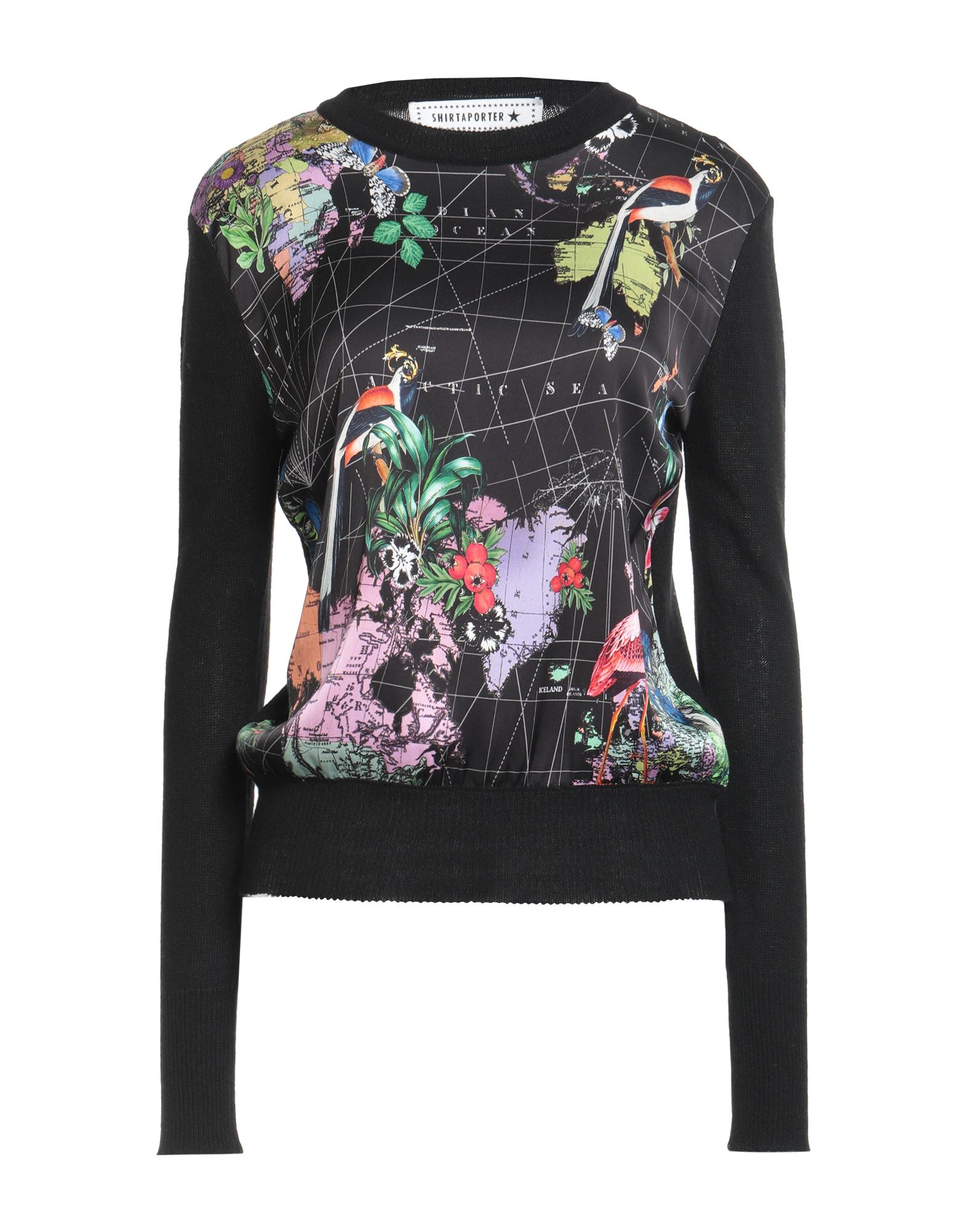 SHIRTAPORTER Top Damen Schwarz SHIRTAPORTER Top Damen Schwarz von SHIRTAPORTER
