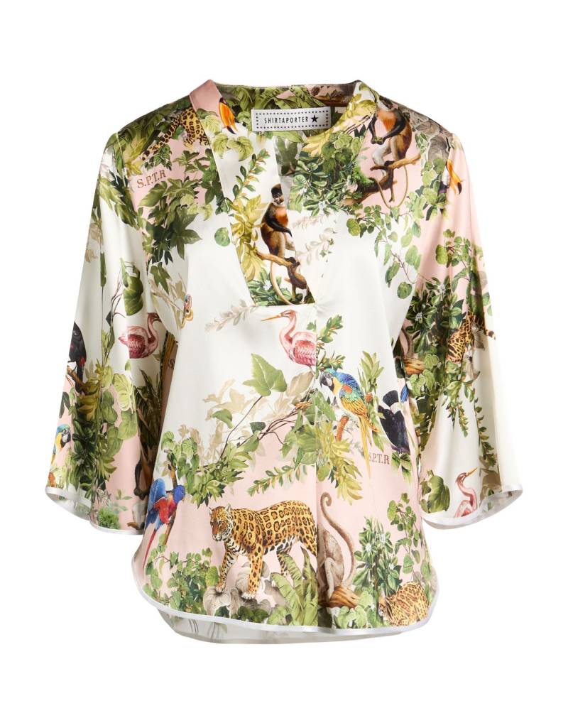 SHIRTAPORTER Top Damen Weiß von SHIRTAPORTER