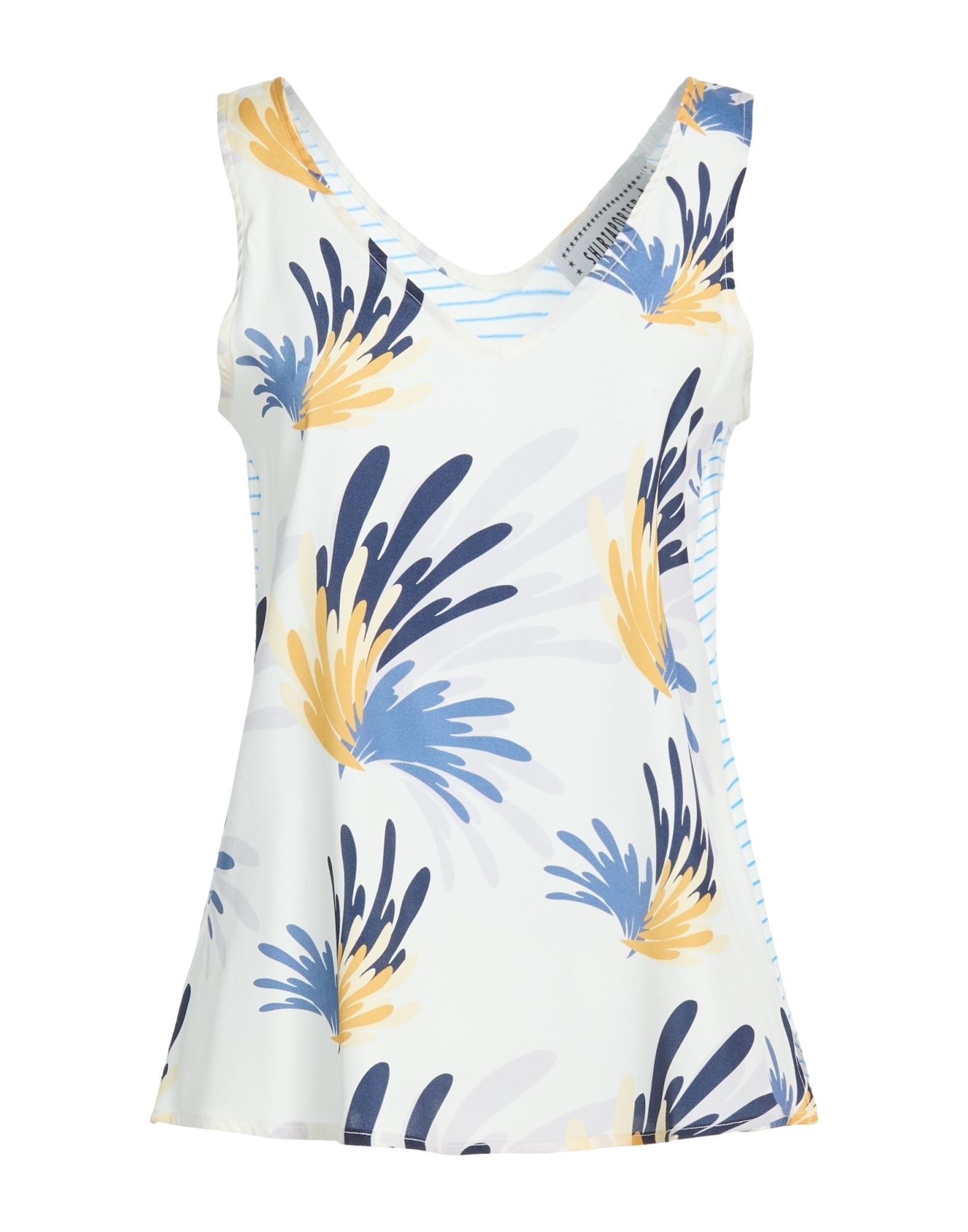 SHIRTAPORTER Top Damen Weiß von SHIRTAPORTER