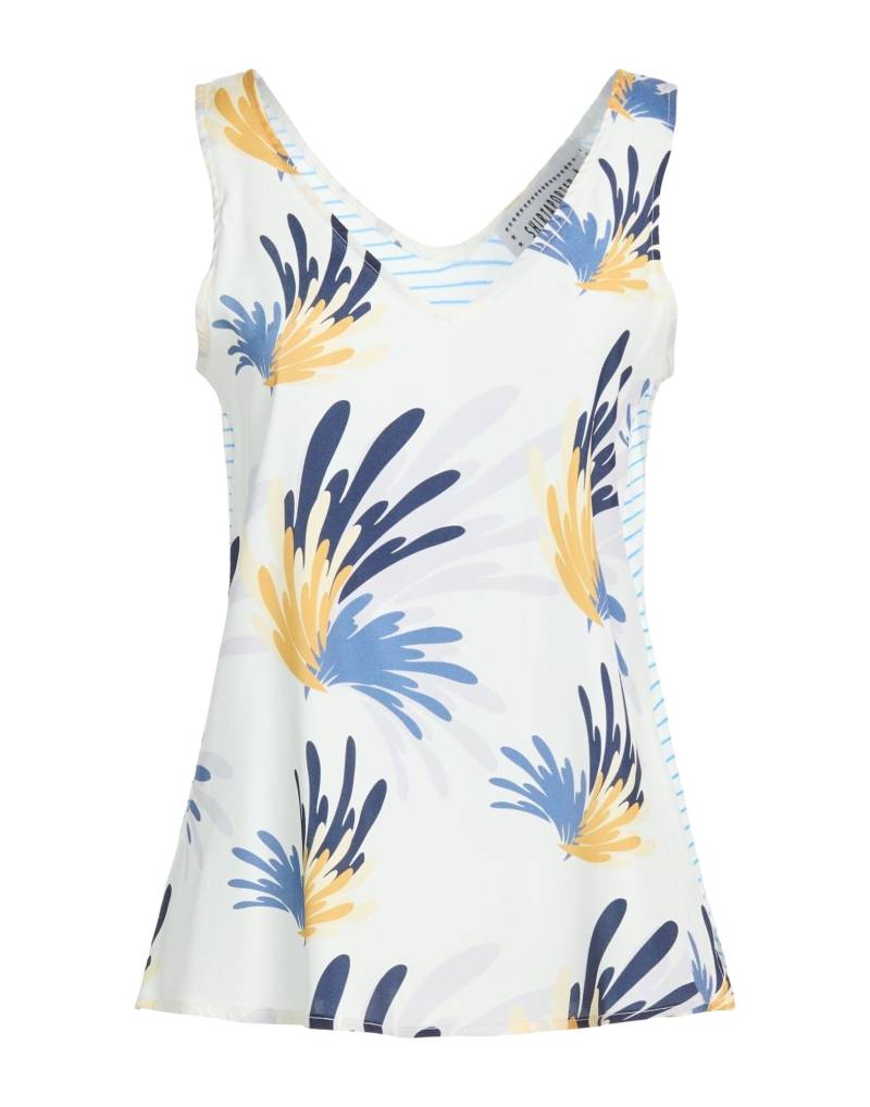 SHIRTAPORTER Top Damen Weiß von SHIRTAPORTER