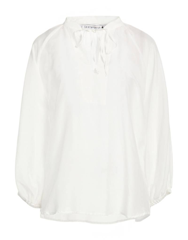 SHIRTAPORTER Top Damen Weiß von SHIRTAPORTER