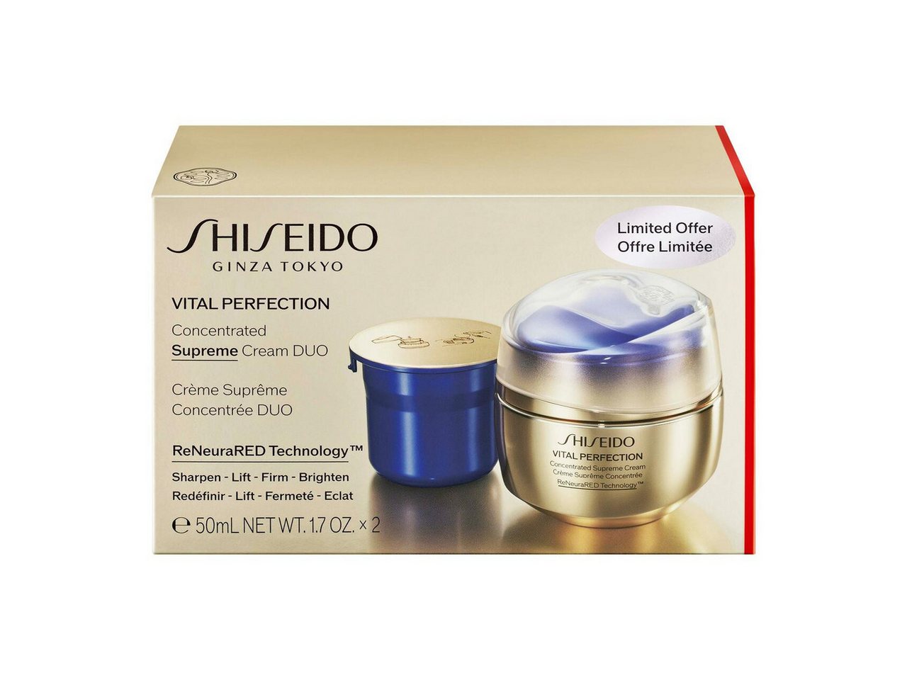 SHISEIDO Anti-Aging-Creme Vital Perfection Concentrated Supreme Cream Duo von SHISEIDO