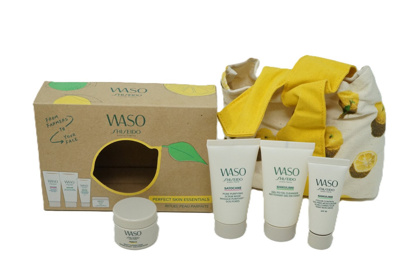 SHISEIDO Feuchtigkeitscreme Shiseido Waso Perfect Skin Essentials Set von SHISEIDO