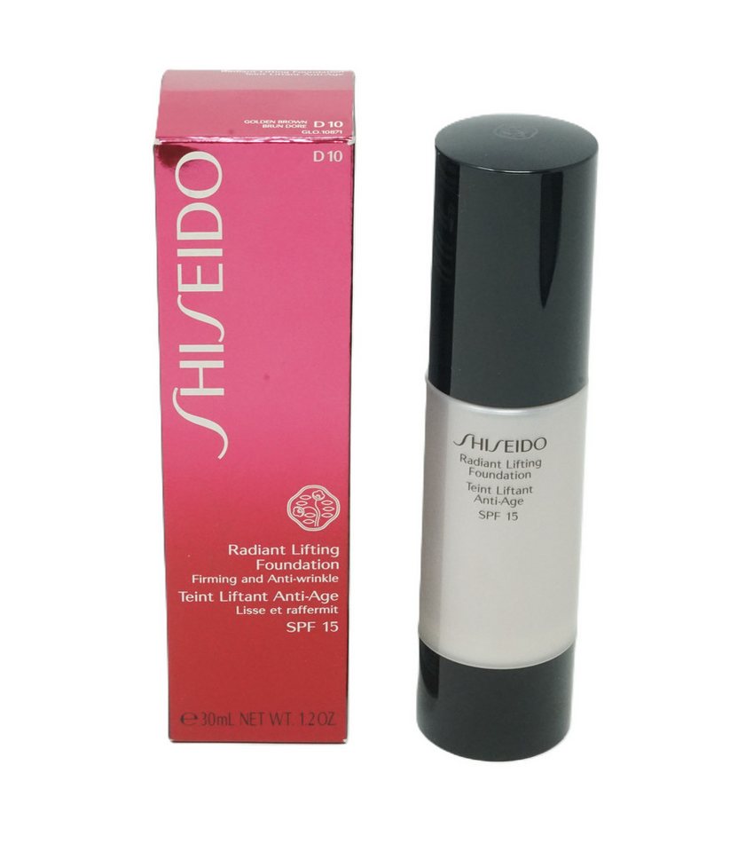 SHISEIDO Foundation Shiseido Radiant Lifting Foundation D10 Brun Dore 30ml von SHISEIDO