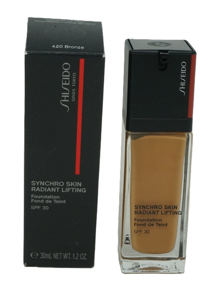 SHISEIDO Foundation Shiseido Radiant Lifting SPF30 Foundation 30ml Bronze 420 SHISEIDO Foundation Shiseido Radiant Lifting SPF30 Foundation 30ml Bronze 420 von SHISEIDO