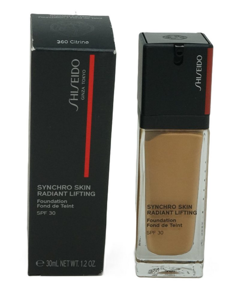 SHISEIDO Foundation Shiseido Radiant Lifting SPF30 Foundation 30ml Citrine 360 SHISEIDO Foundation Shiseido Radiant Lifting SPF30 Foundation 30ml Citrine 360 von SHISEIDO