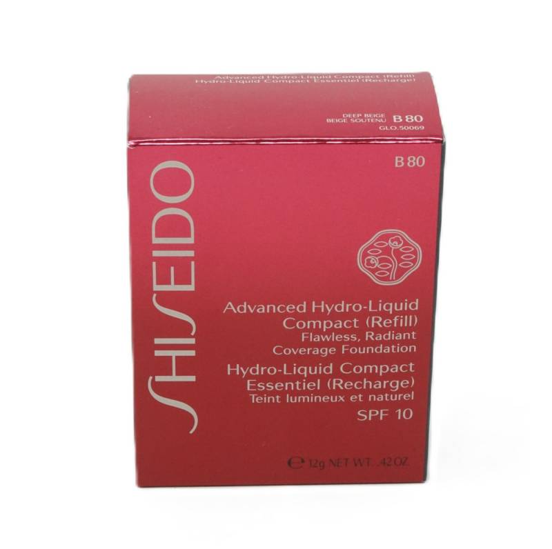 SHISEIDO Foundation Shiseido Refill Foundation SPF10 12g Deep Beige B80 von SHISEIDO
