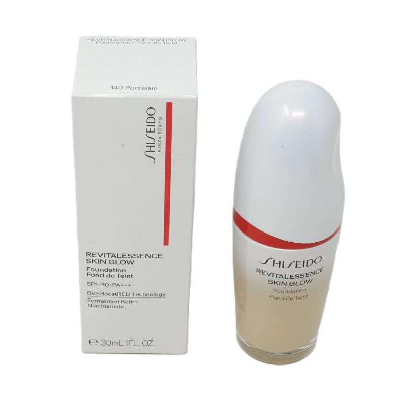 SHISEIDO Foundation Shiseido Revitalessence Glow Foundation 140 Porcelain 30ml von SHISEIDO