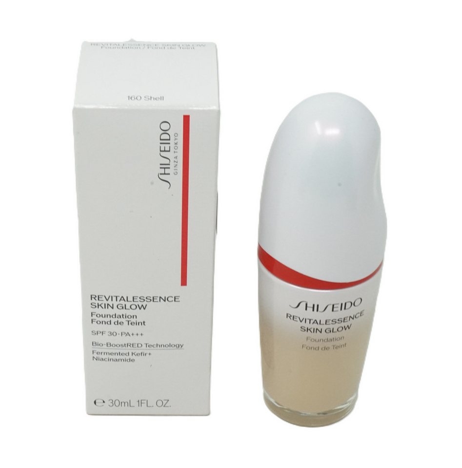 SHISEIDO Foundation Shiseido Revitalessence Glow Foundation 160 Shell 30ml von SHISEIDO