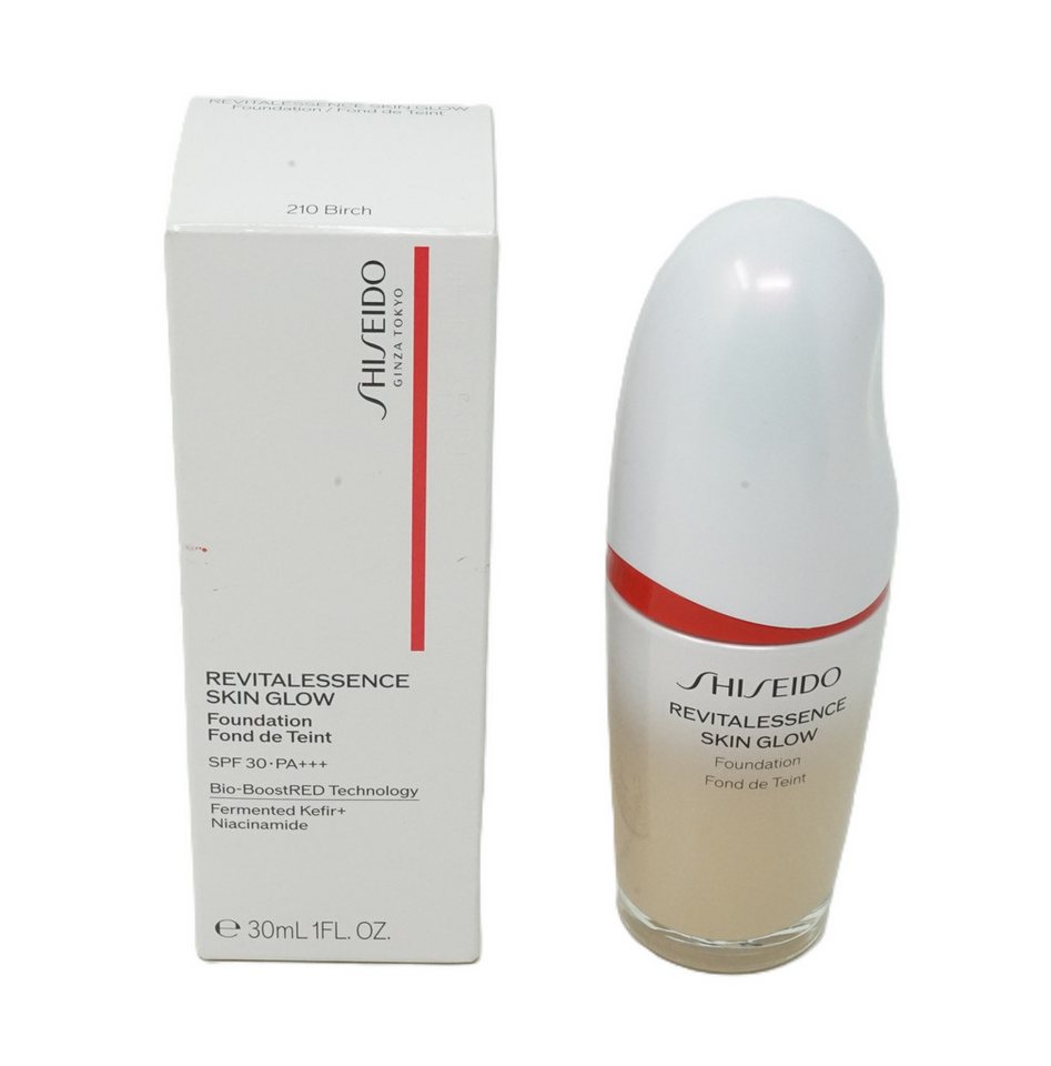 SHISEIDO Foundation Shiseido Revitalessence Glow Foundation 210 Birch 30ml von SHISEIDO