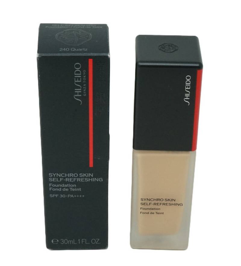 SHISEIDO Foundation Shiseido Synchro Self-Refreshing Foundation 240 Quartz 30ml von SHISEIDO