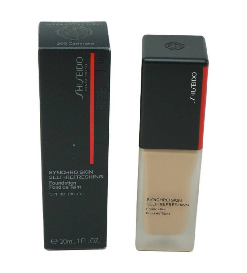 SHISEIDO Foundation Shiseido Synchro Self-Refreshing Foundation 260 Cashmere 30ml von SHISEIDO