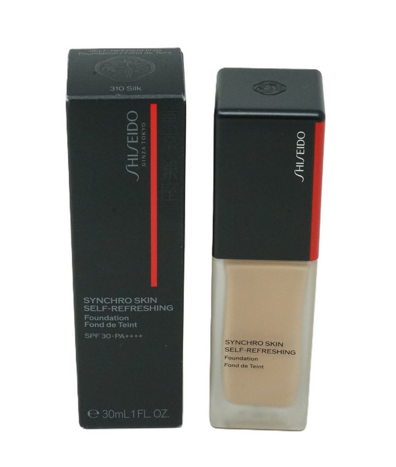 SHISEIDO Foundation Shiseido Synchro Self-Refreshing Foundation 310 Silk 30ml von SHISEIDO