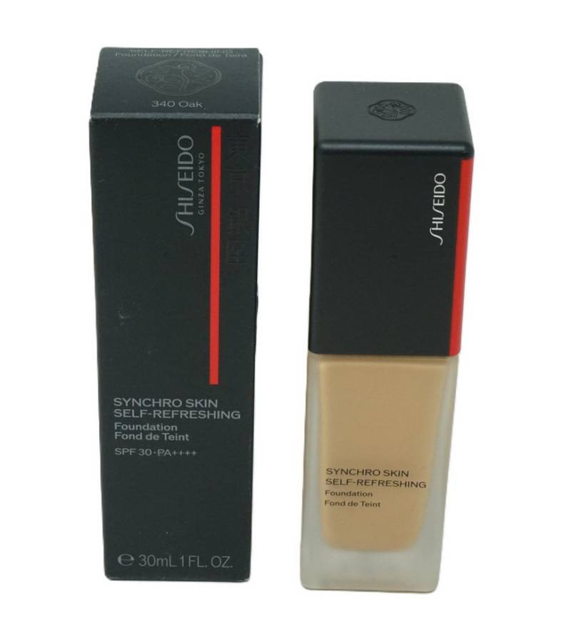 SHISEIDO Foundation Shiseido Synchro Self-Refreshing Foundation 340 Oak 30ml von SHISEIDO