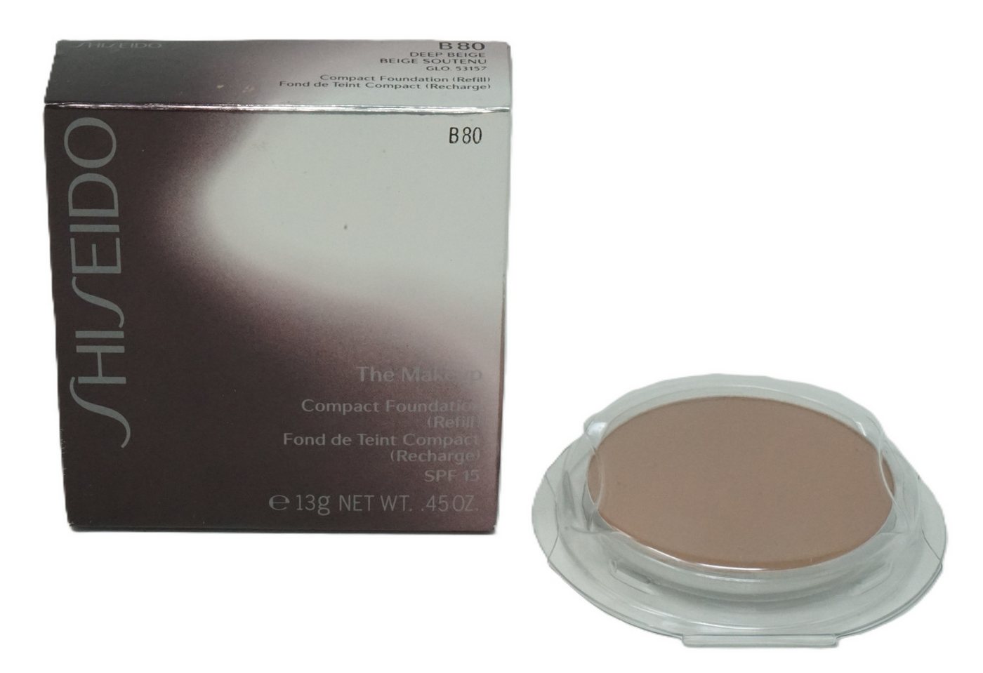 SHISEIDO Foundation Shiseido The Makeup Compact Foundation Refill B80 Deep Beige 13g SHISEIDO Foundation Shiseido The Makeup Compact Foundation Refill B80 Deep Beige 13g von SHISEIDO