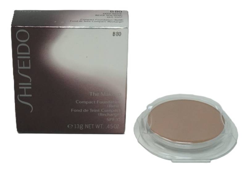 SHISEIDO Foundation Shiseido The Makeup Compact Foundation Refill B80 Deep Beige 13g von SHISEIDO