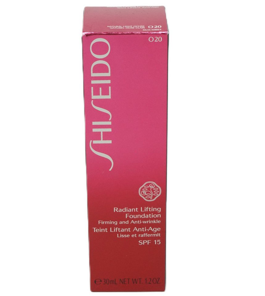 SHISEIDO Foundation Shiseido radiant Lifting Foundation O20 30 ml von SHISEIDO