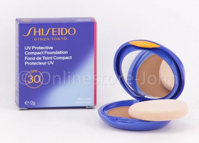 SHISEIDO Foundation Sun / UV Protective - Com­pact Foun­da­ti­on SPF 30 - Dark Ivory - 12g von SHISEIDO