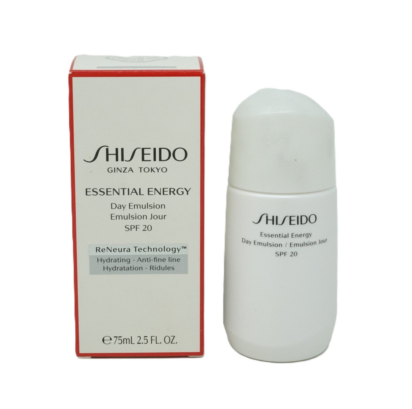 SHISEIDO Gesichtspflege Shiseido Ginzy Tokyo Essential Energy Day Emulsion SPF20 75 ml SHISEIDO Gesichtspflege Shiseido Ginzy Tokyo Essential Energy Day Emulsion SPF20 75 ml von SHISEIDO