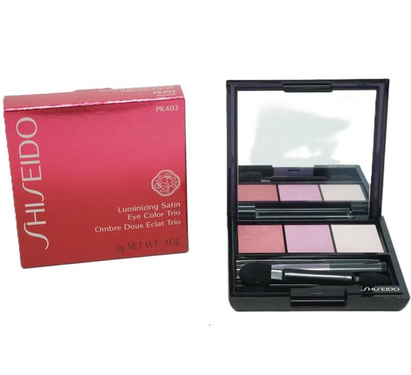 SHISEIDO Lidschatten Shiseido Luminizing Satin Eye Color Trio PK403 von SHISEIDO