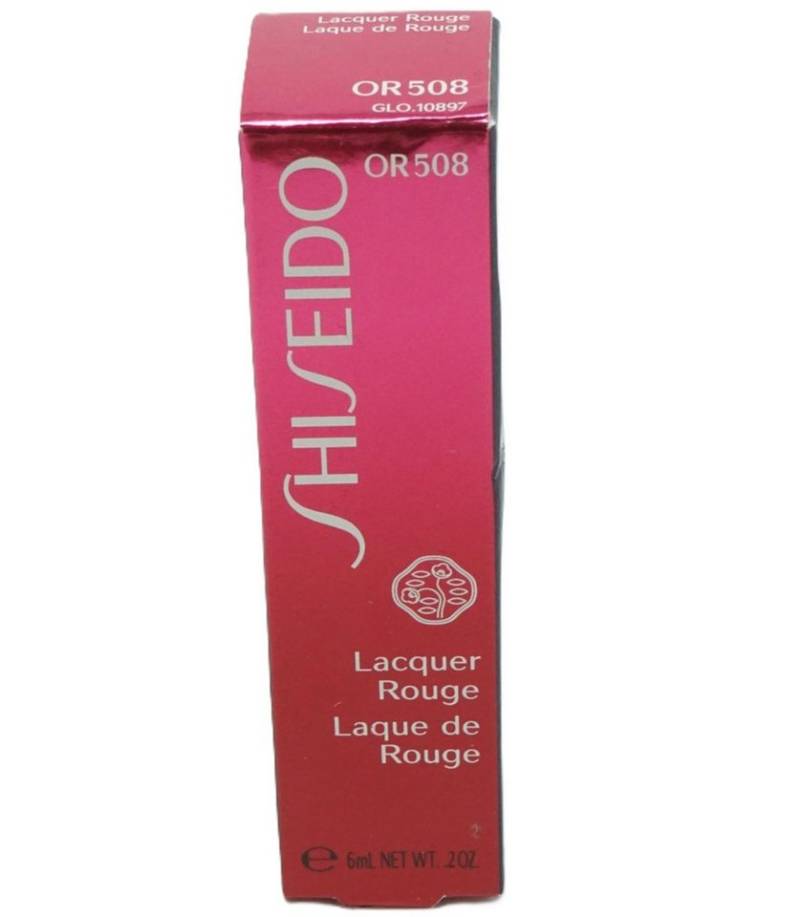 SHISEIDO Lipgloss Shiseido Lacquer Rouge Lipgloss 6ml OR 508 /6ml von SHISEIDO