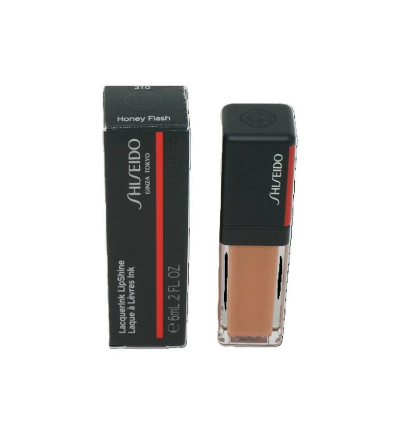 SHISEIDO Lippenstift Shiseido LacquerInk Lip Shine Ligloss 6ml 310 Honey Flash von SHISEIDO