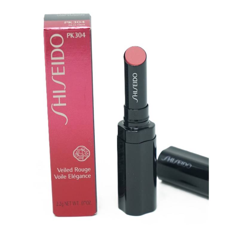 SHISEIDO Lippenstift Shiseido Veiled Rouge Lippenstift PK 304 /2,2g von SHISEIDO