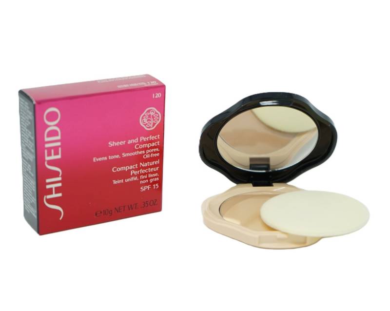 SHISEIDO Make-up Shiseido SPF15 Sheer and Perfect Compact I20 Natural Light Beige von SHISEIDO