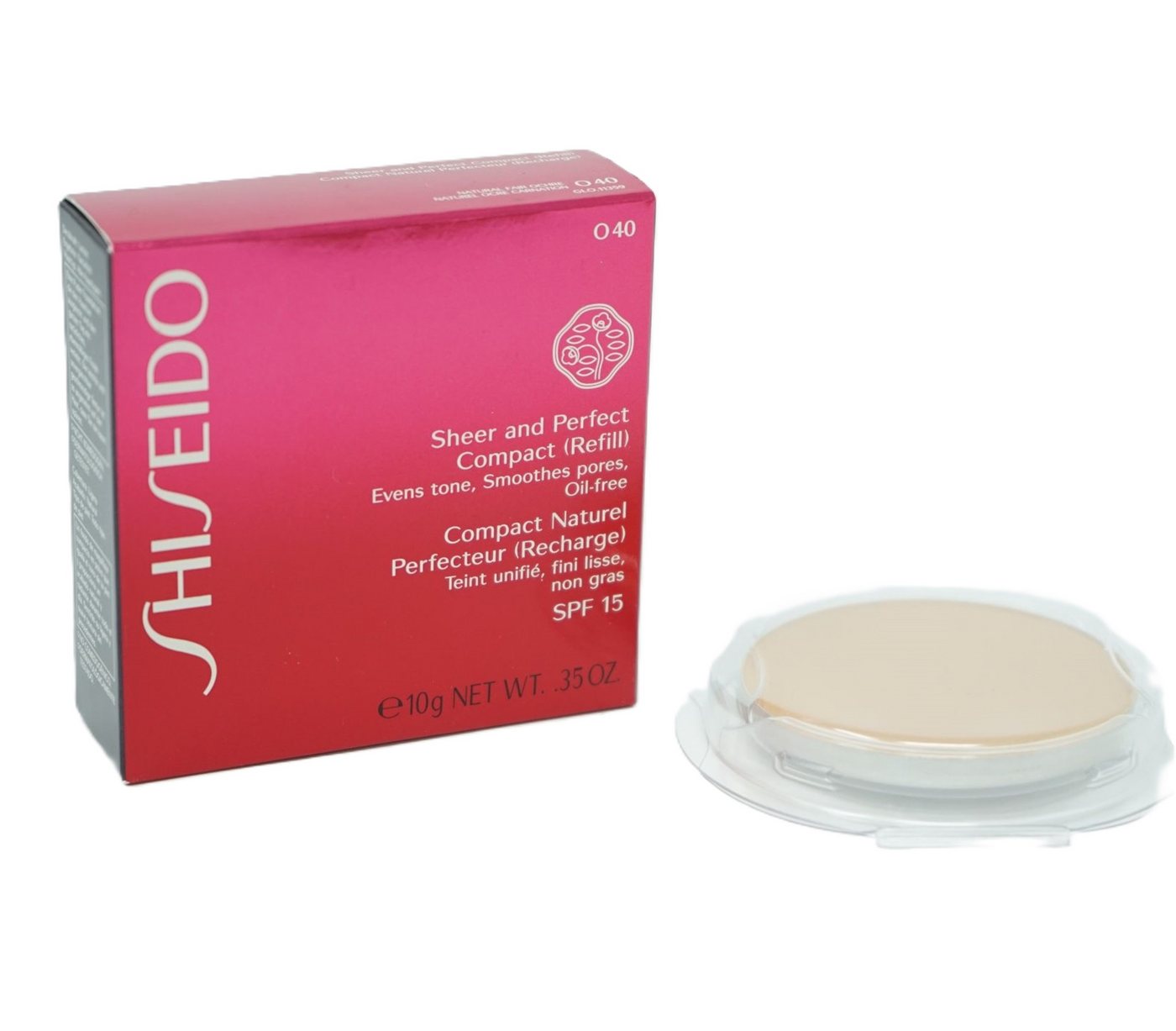 SHISEIDO Make-up Shiseido Sheer and Perfect Compact O40 Natural Fair Ochre von SHISEIDO