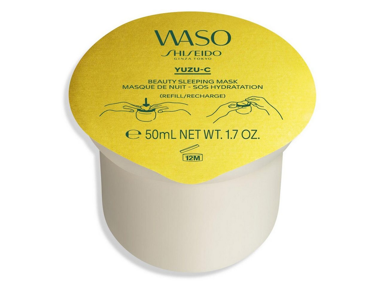 SHISEIDO Nachtcreme Waso Yuzu-C Beauty Sleeping Mask Refill von SHISEIDO