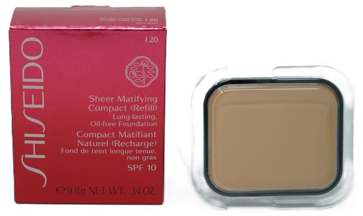 SHISEIDO Puder Shiseido Makeup Matifying Puder 9.8g Refill I120 Light Ivory SHISEIDO Puder Shiseido Makeup Matifying Puder 9.8g Refill I120 Light Ivory von SHISEIDO
