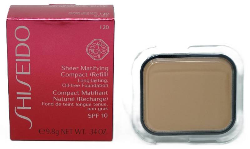SHISEIDO Puder Shiseido Makeup Matifying Puder 9.8g Refill I120 Light Ivory von SHISEIDO