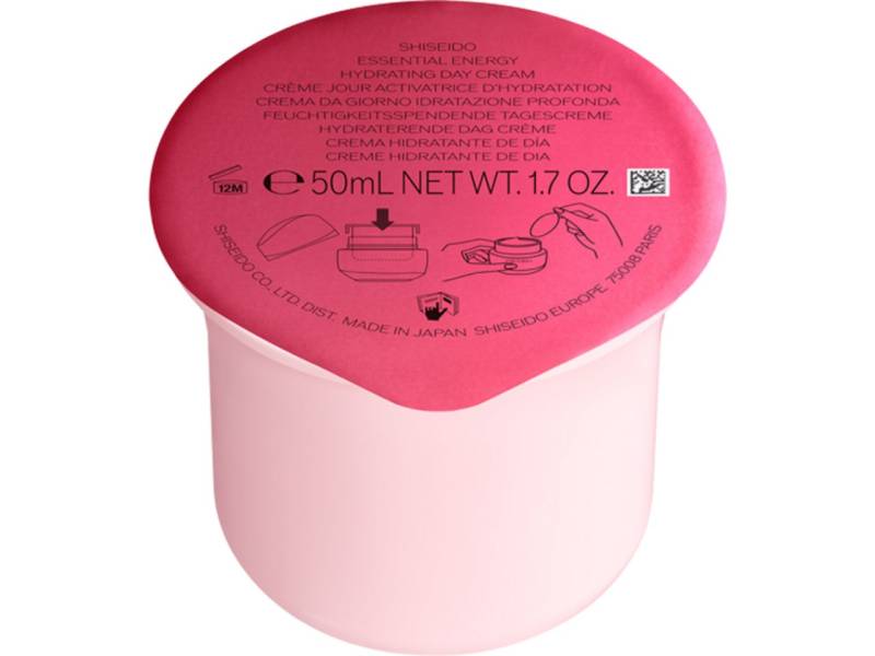 SHISEIDO Tagescreme Essential Energy Hydrating Day Cream SPF 20 Refill, 24-Stunden Feuchtigkeit: Versorgt die Haut dank SH von SHISEIDO