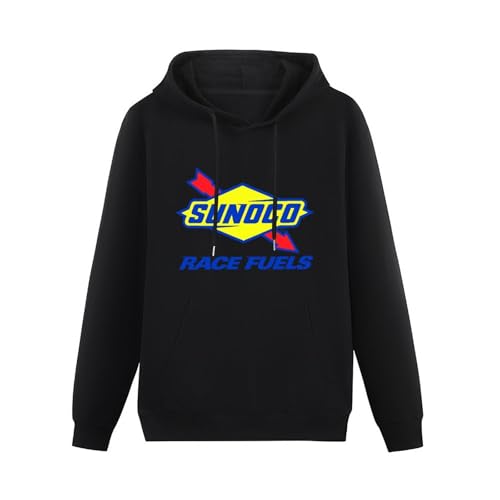 SHIWUNANFANG Sunoco Race Fuels Men's Hoody Black XL von SHIWUNANFANG