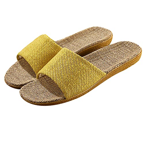 SHIXIAOSHU Leinen Sommer rutschfeste Hausschuhe Rutschfeste Wellness-Pantoffeln Bequeme Hausschuhe SHIXIAOSHU Leinen Sommer rutschfeste Hausschuhe Rutschfeste Wellness-Pantoffeln Bequeme Hausschuhe von SHIXIAOSHU