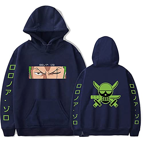 SHNW Unisex Anime Hoodie Tony Tony Chopper Pullover Langarm Sweatshirt von SHNW