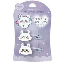 Chiikawa Mascot Hair Clip - Momonga Purple (Set of 2) 77 x 119mm von SHOBIDO