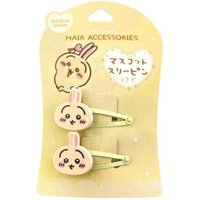 Chiikawa Mascot Hair Clip - Usagi Yellow (Set of 2) 77 x 119mm von SHOBIDO