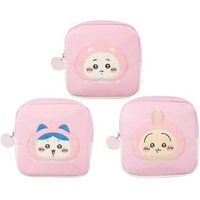 SHOBIDO - Chiikawa Square Makeup Pouch (Peach Series) Usagi (130 x 140 x 70mm) von SHOBIDO
