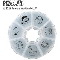 SHOBIDO - SNOOPY Pill Case / Accessories Case (7 Days) 90 x 90 x 24mm von SHOBIDO