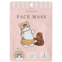 SHOBIDO - mofusand Bear Face Mask 1 pc von SHOBIDO
