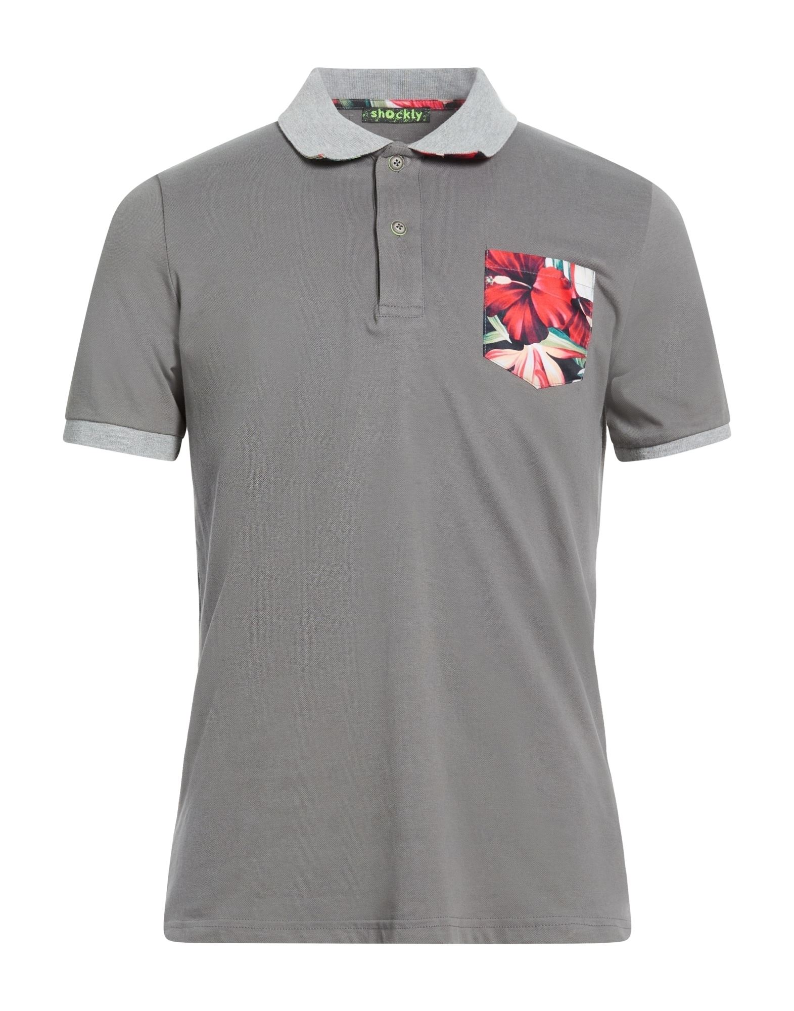 SHOCKLY Poloshirt Herren Grau von SHOCKLY